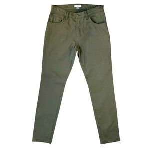 Tom James Delta Blue Olive Green Pants